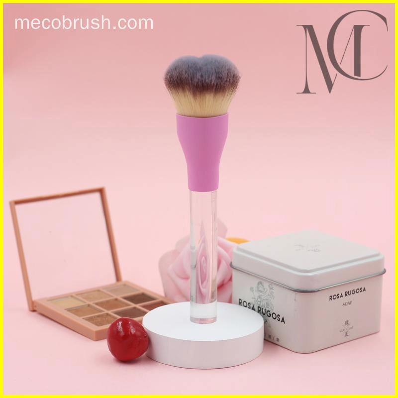 custom Heart-shaped foundation brush