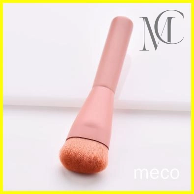 Ensemble de pinceaux de maquillage rose clair