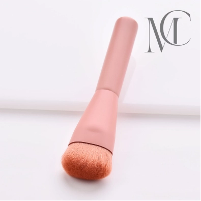 Light pink makeup brush set