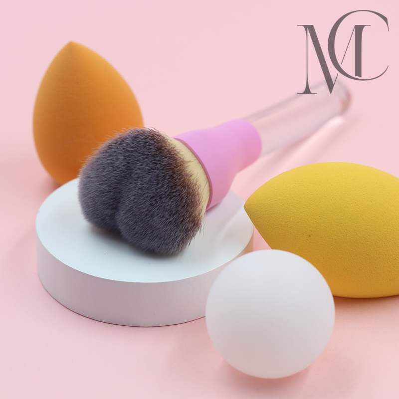 custom Heart-shaped powder brush custom Heart-shaped powder brush