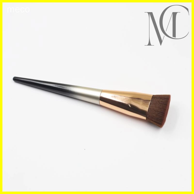 Two-color flat foundation brushes