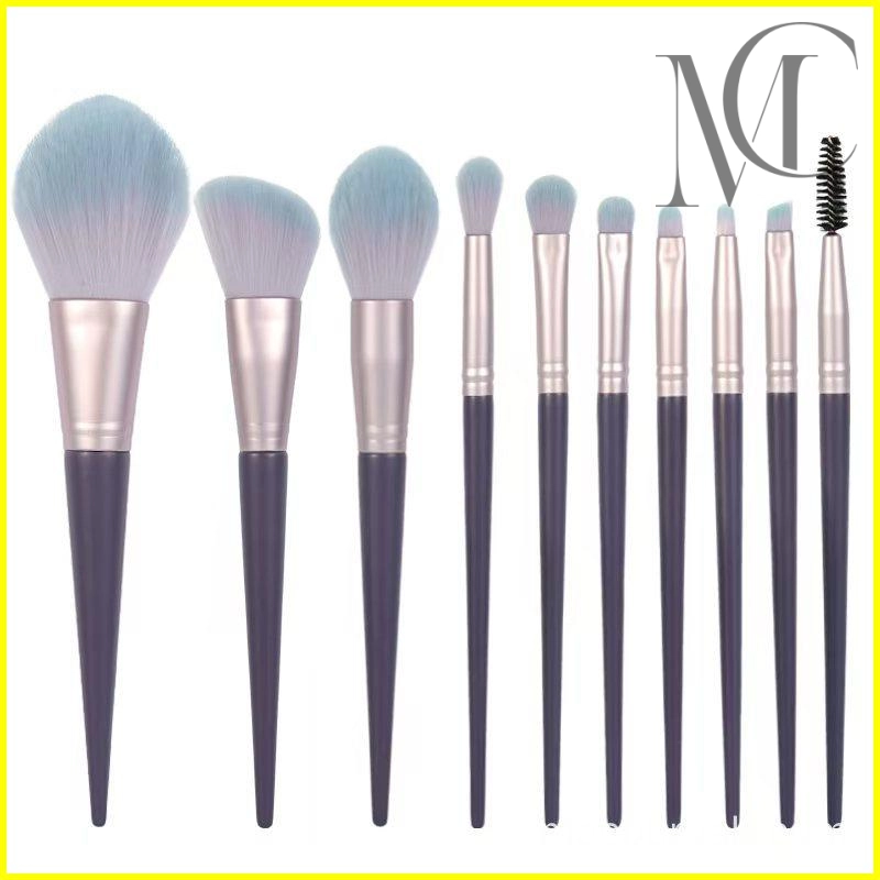 Antibacterial makeup brush set
