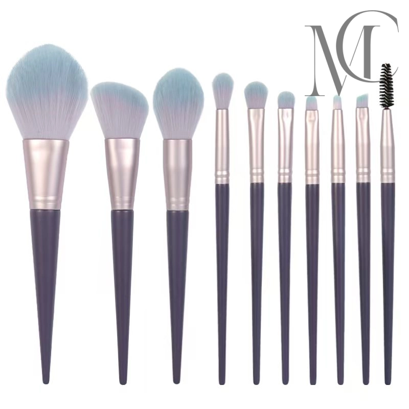 Antibacterial makeup brush set