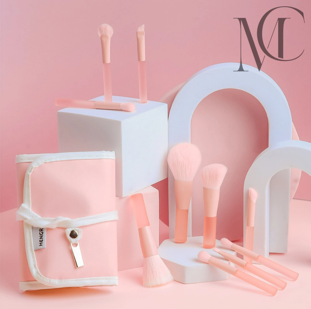 Jelly Pink Makeup Brush Set