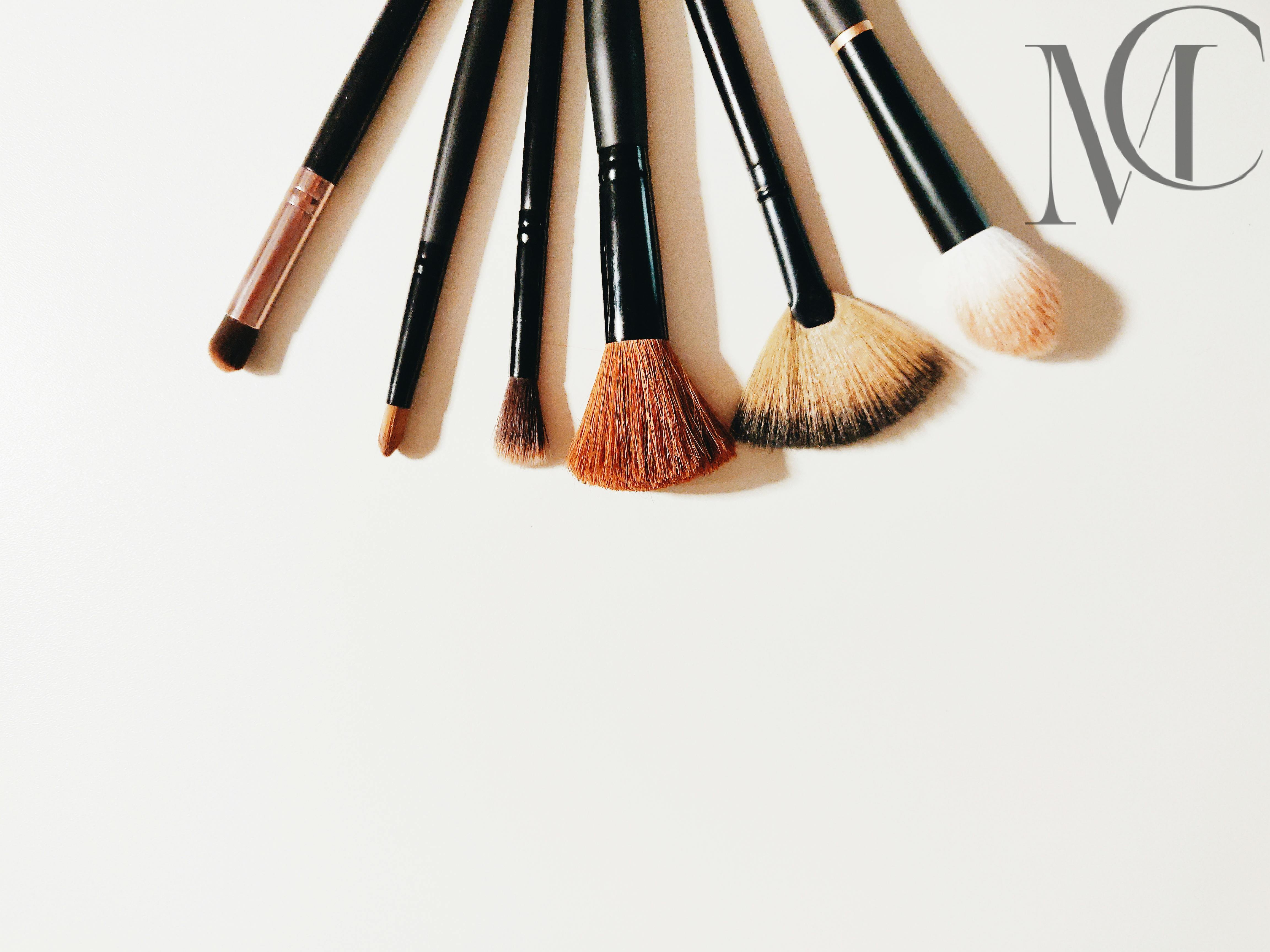 pinceles de maquillaje de fibra sintética pinceles de maquillaje de fibra sintética