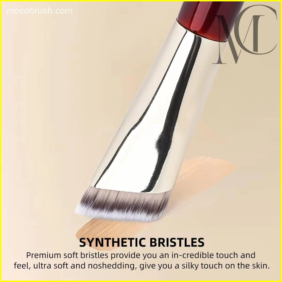 custom Angled Foundation Brush